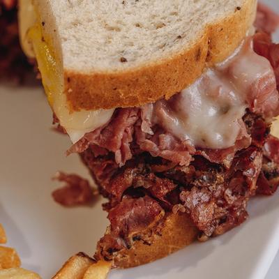 Morry’s BLT, closeup.