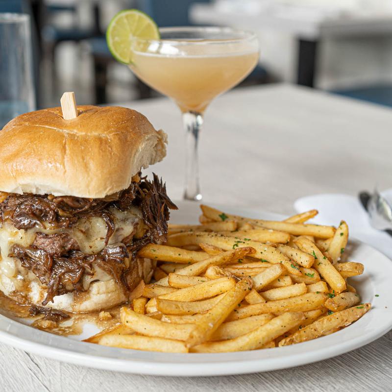 French Onion & Short Rib Burger photo