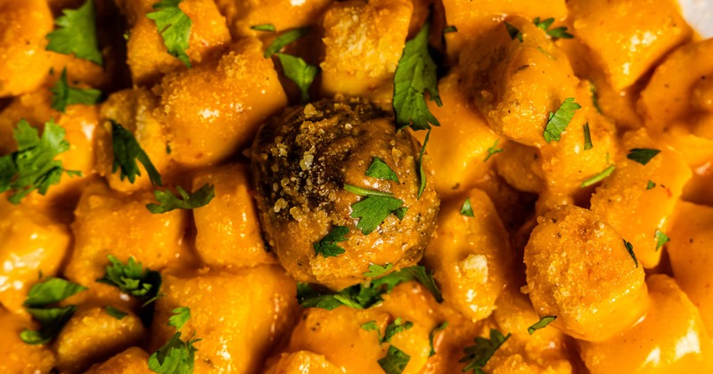 Ricotta Gnocchi, in vodka sauce