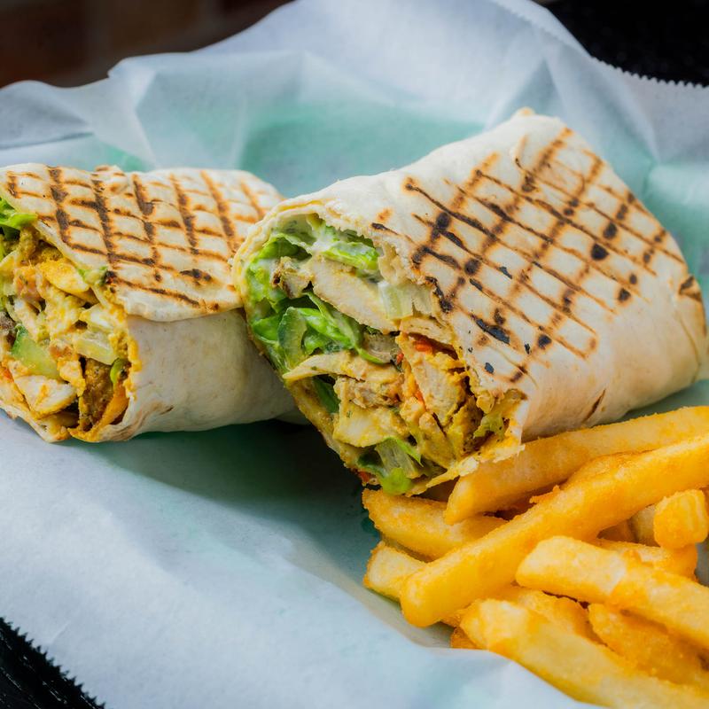 menu item 6 of 14, Chicken Shawarma Wrap