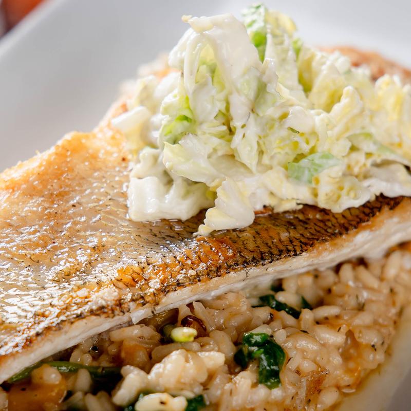 Walleye Risotto photo