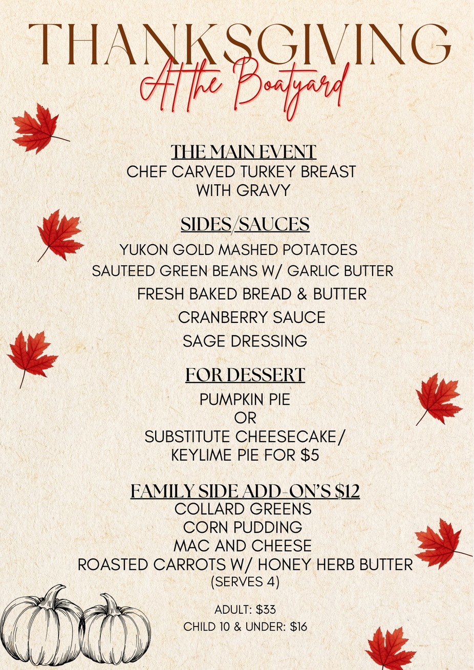 Thanksgiving at Rick’s event photo