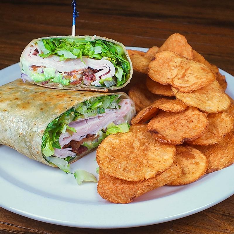 Turkey Bacon Avocado Wrap photo