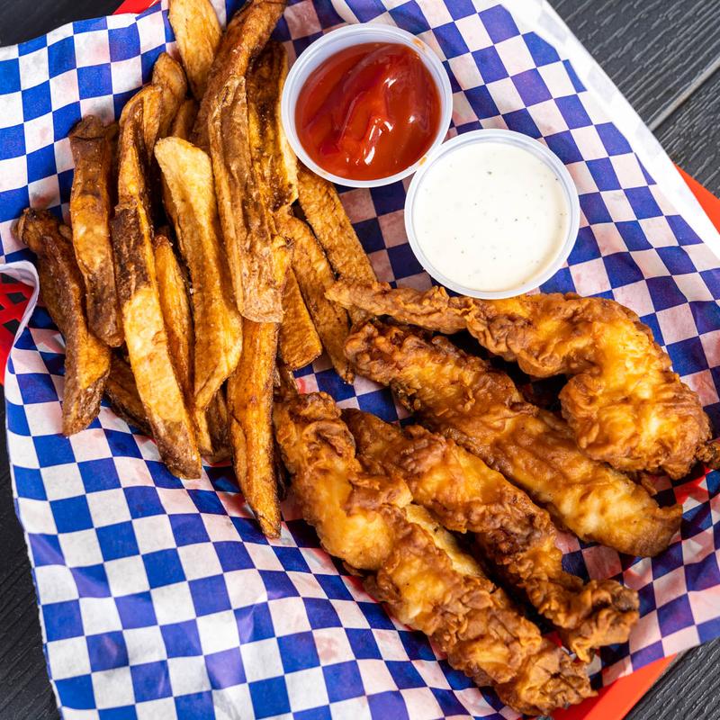 Crispy Fried Chicken Strip Basket photo
