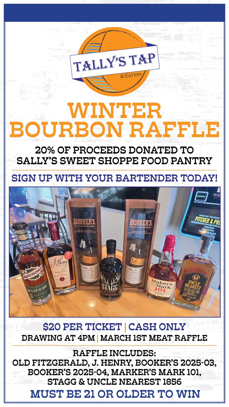 WINTER BOURBON RAFFLE event photo