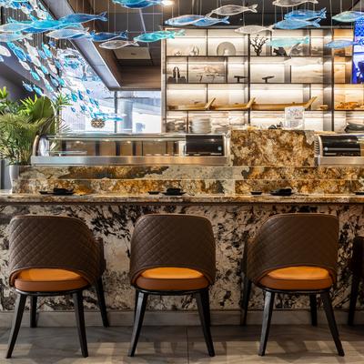 Sushi bar.