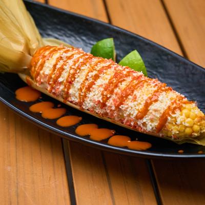 Street Corn on the cob.