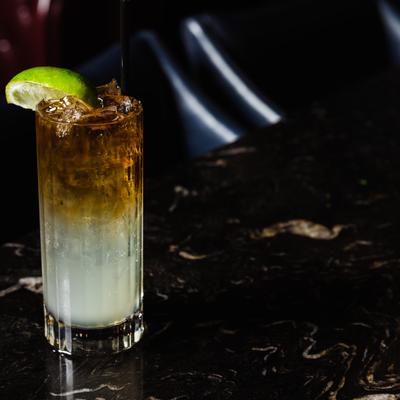 Dark N Stormy cocktail