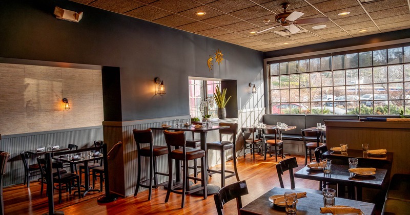 Interior, seating area