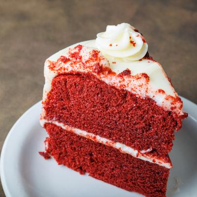 Red velvet cake.
