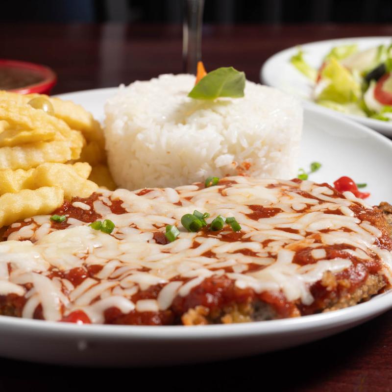 menu item 9 of 12, Parmesan Crusted Sirloin Steak