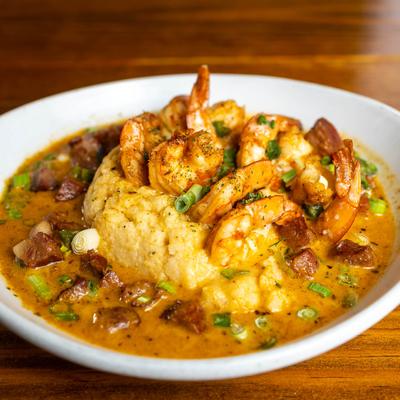 Shrimp and grits.