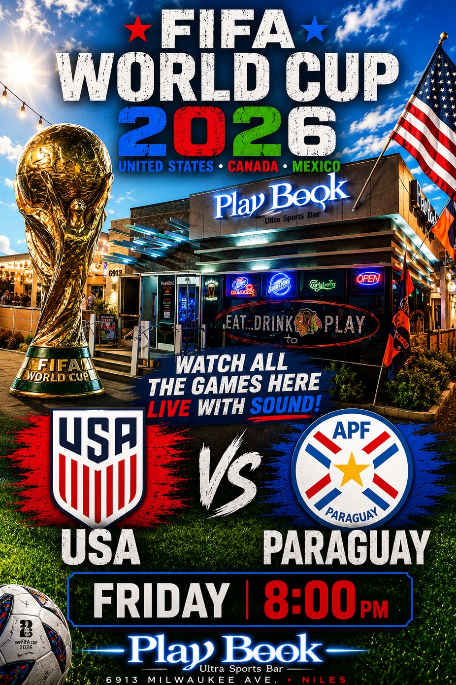 World Cup: USA vs PARAGUAY event photo