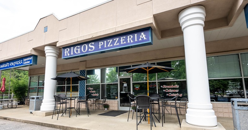 Exterior, seating place on patio