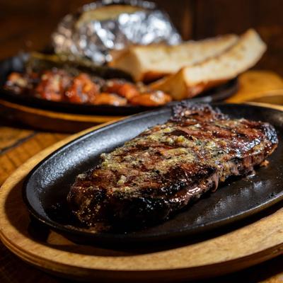 Player’s Famous Tavern Steak, side view