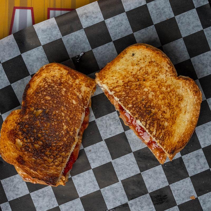 Grilled PB & J photo