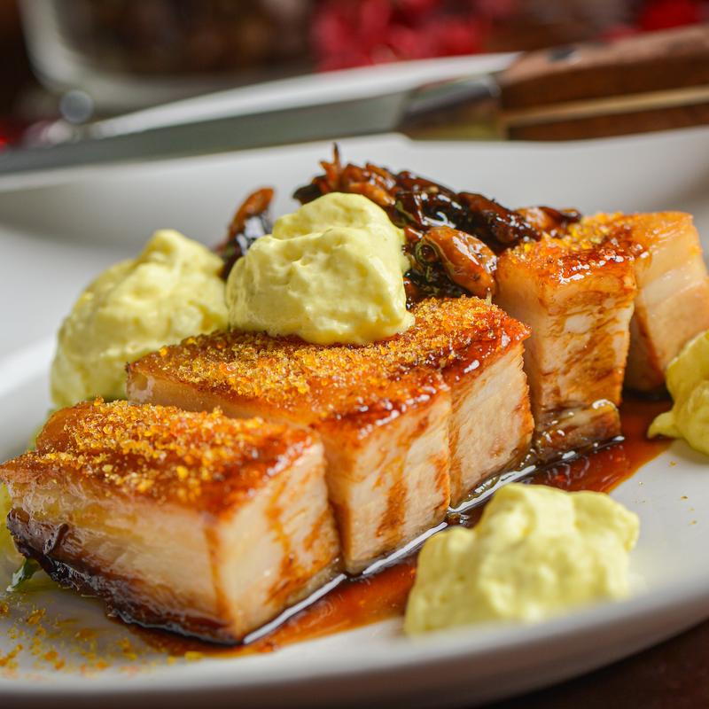 Miso-Glazed Pork Belly photo