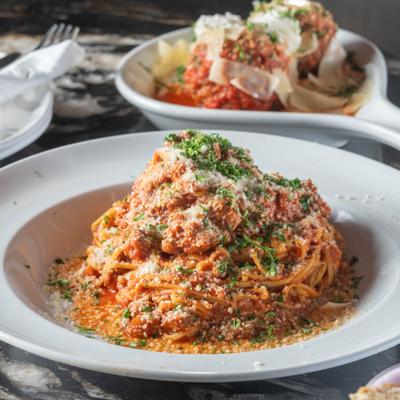 Spaghetti Bolognese.