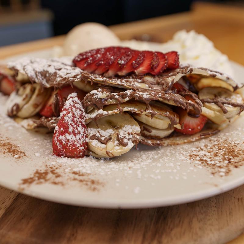 Strawberry Banana Crepe photo
