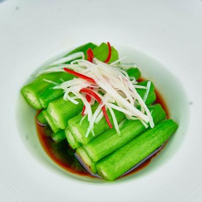 Okra In Garlic Sauce photo