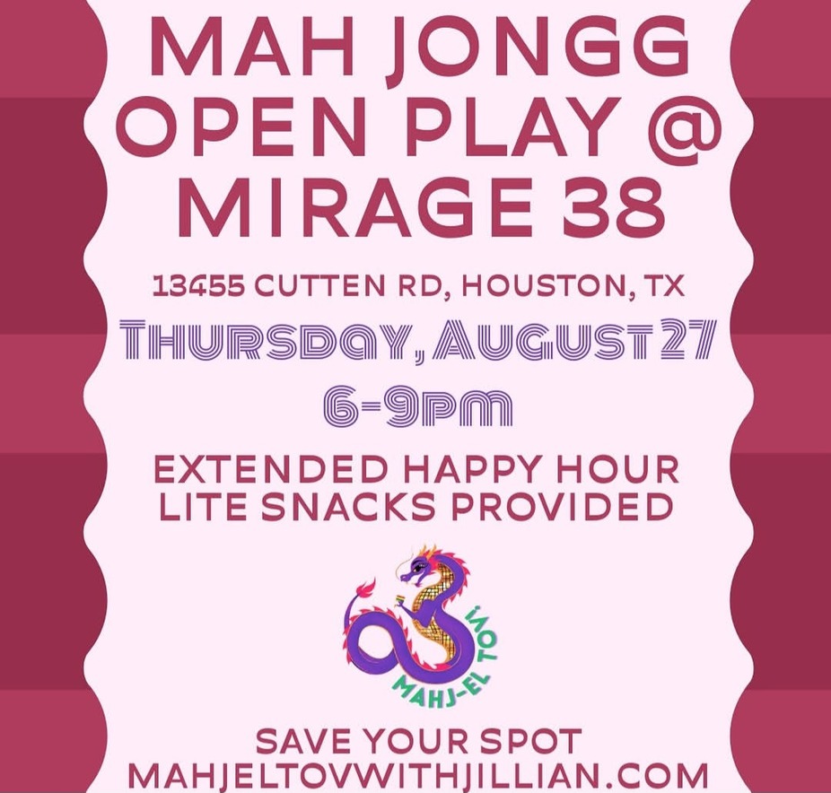 MAHJONG ANYONE? event photo