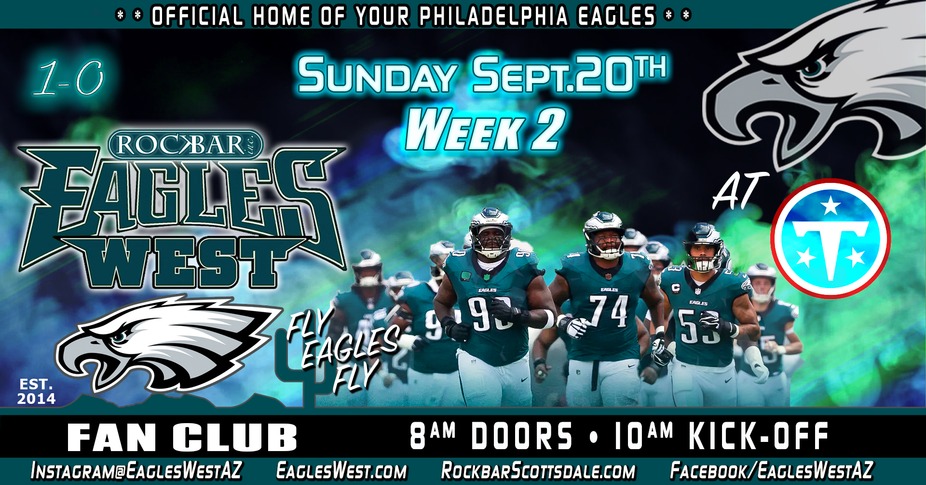 Week 2 -  EAGLES vs TITANS event photo