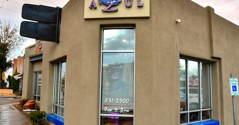 Exterior, angle view to restaurant