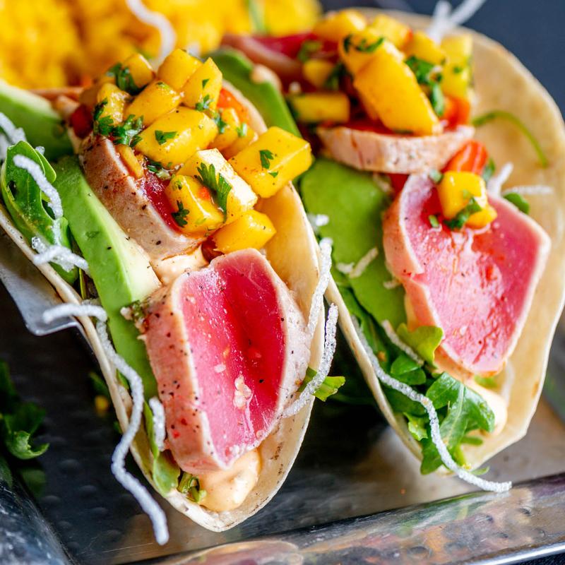 Seared Tuna Tacos photo