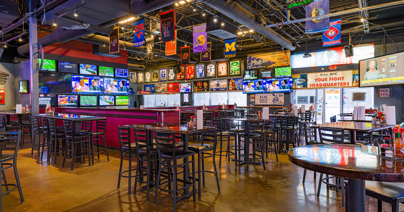 Interior, main dining area