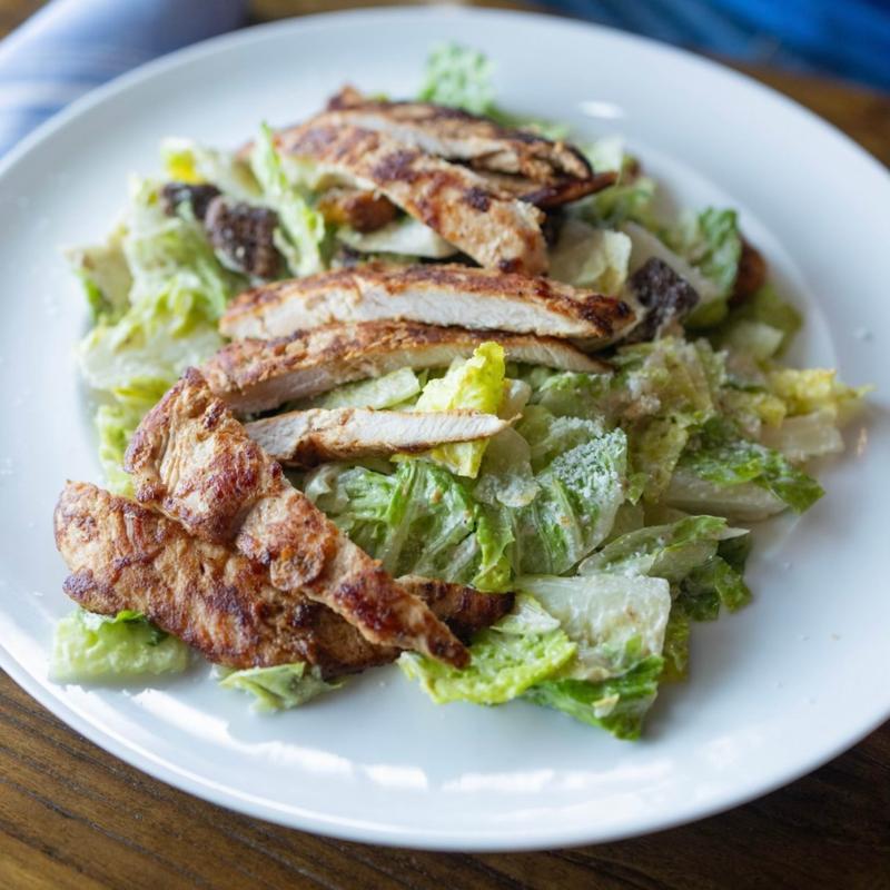 Grilled Chicken Over Caesar Salad photo