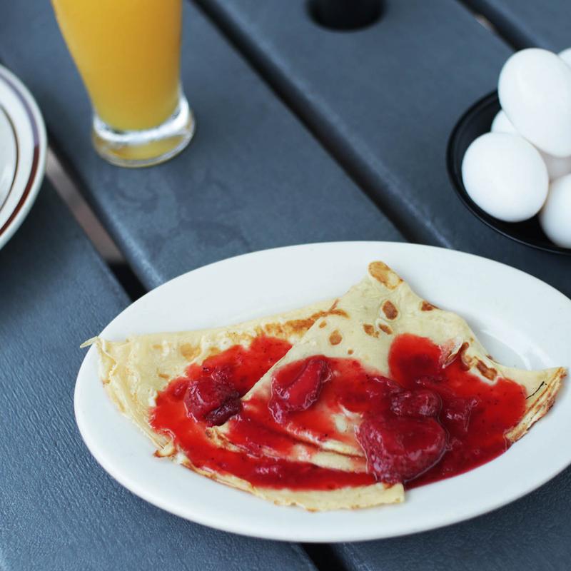 menu item 8 of 16, Two Crepes