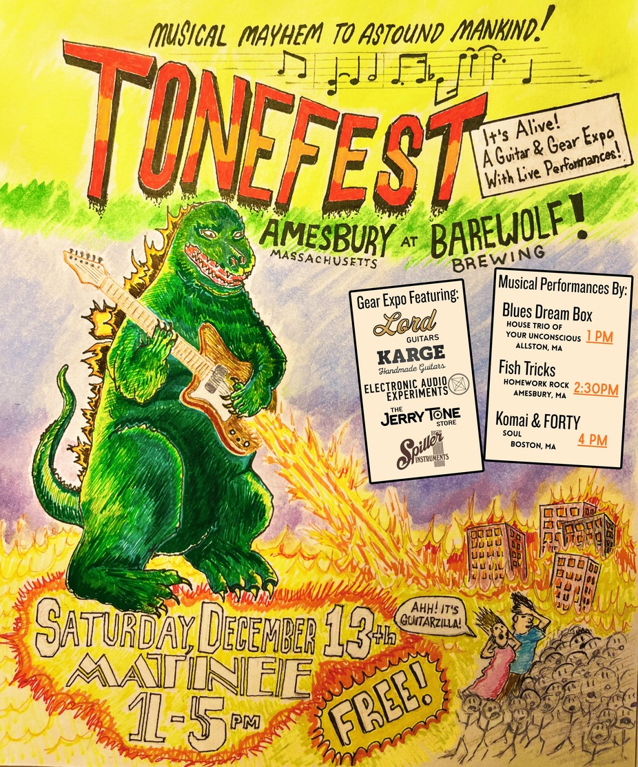 Tone Fest: Musical Mayhem to Astound Mankind event photo