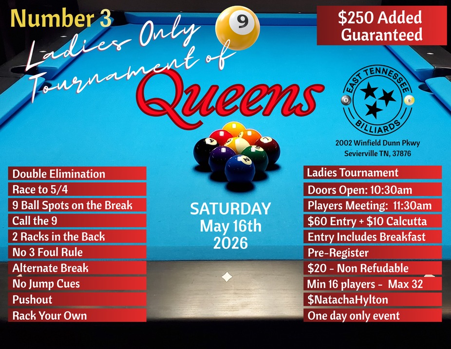 #3 Ladies Only Tournament of QUEENS event photo