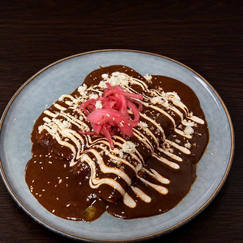 menu item 6 of 75, Enchiladas