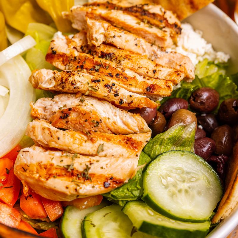 menu item 6 of 7, Greek Chicken