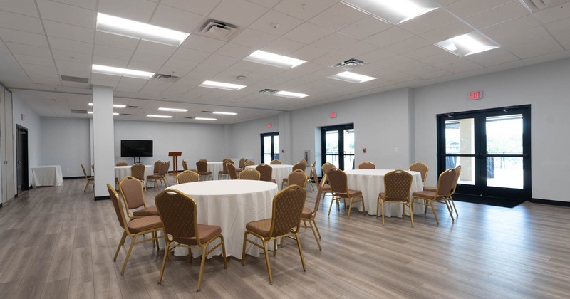 Interior, seating area