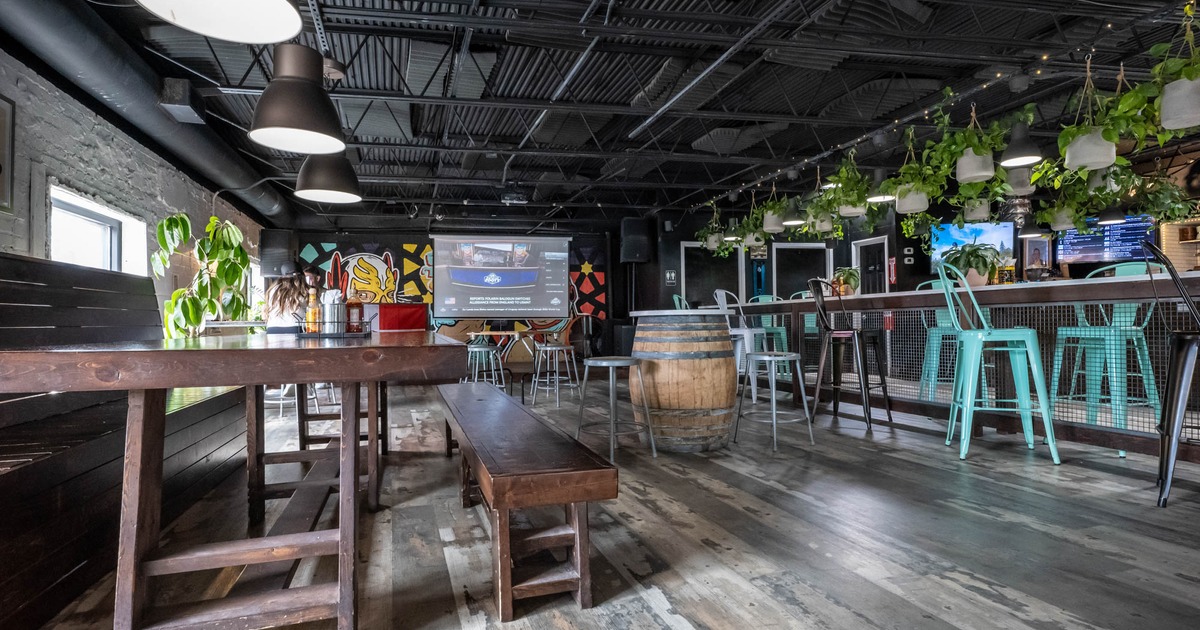 Interior seating area