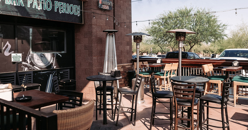 Exterior, tables outside