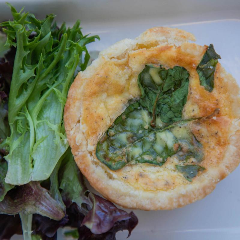 Spinach & Feta Quiche photo