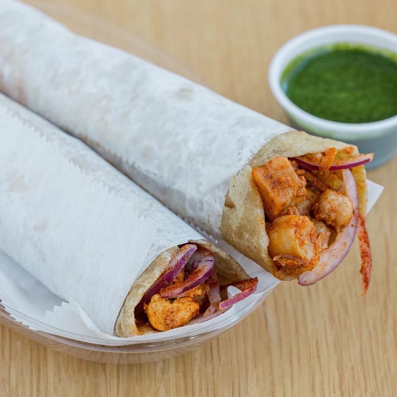 Potato Chickpea Wrap photo