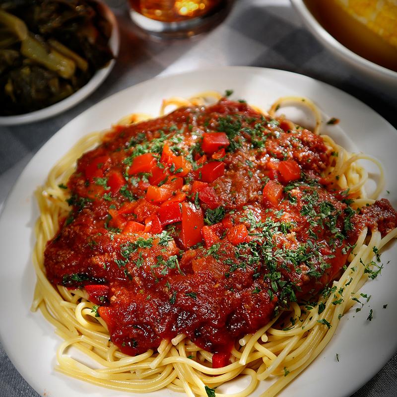 Spaghetti & Meat Sauce photo