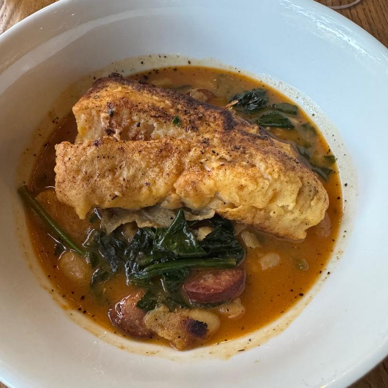 Blackened Cod & Andouille Stew photo