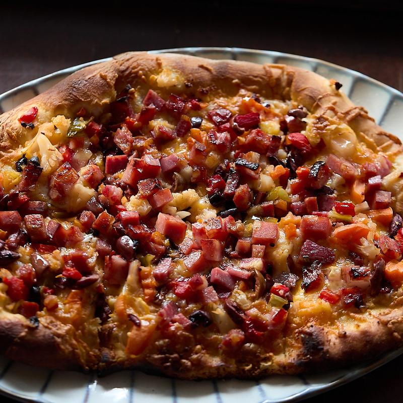 Muffuletta Flatbread photo