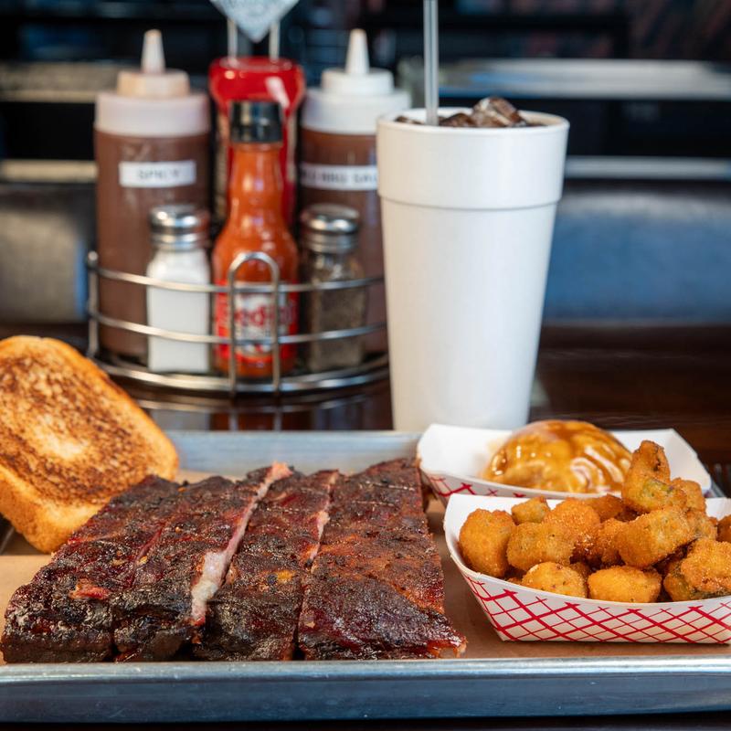 menu item 3 of 14, 4 Rib Dinner