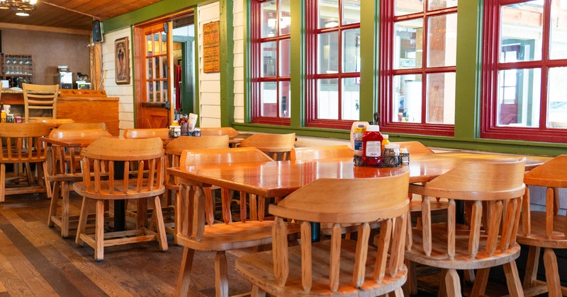 Interior seating space