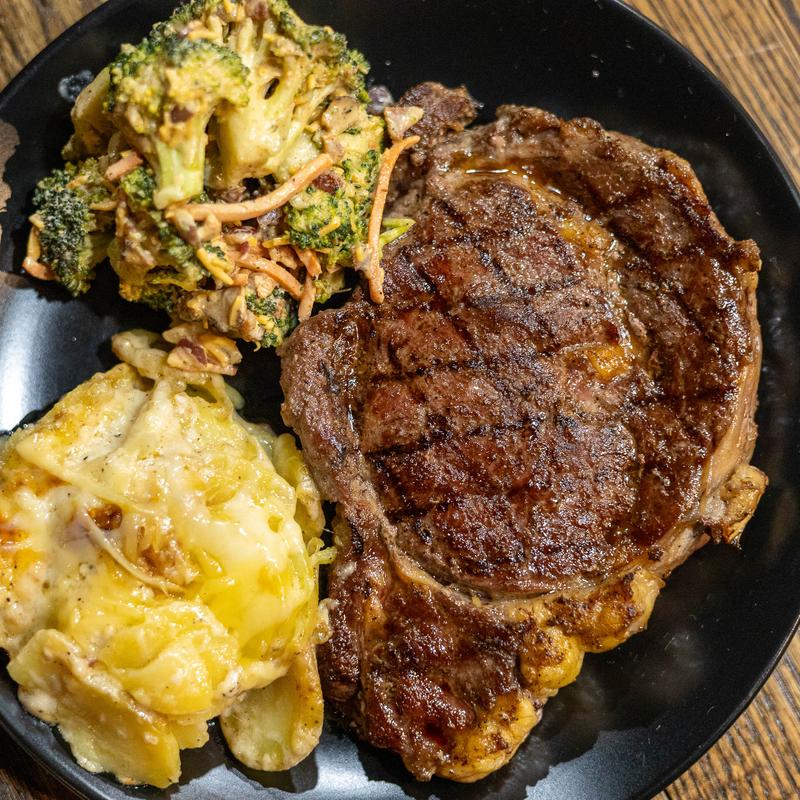 menu item 4 of 8, The Commander’s Ribeye