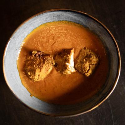 Amritsari Chicken Tikka, top view.