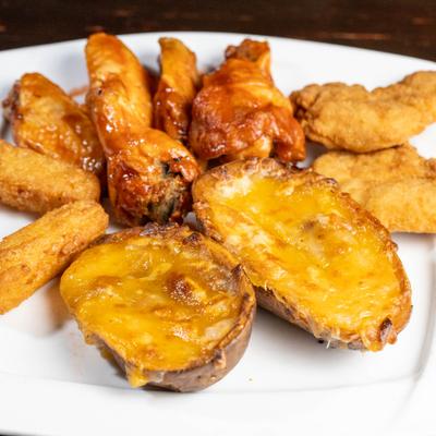 The whole shebang meal.