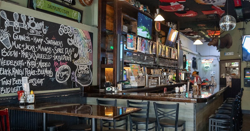 Interior, main dining area