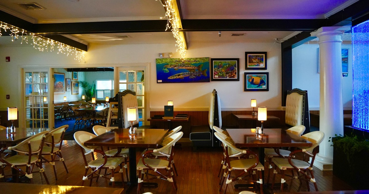 Interior seating area